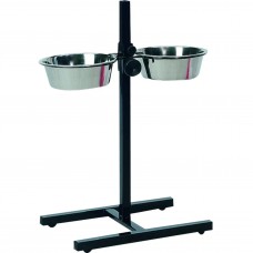 Flamingo Otis Food Stand - misky pre psov na stojane - L