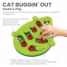 Nina Ottosson Cat Buggin 'Out Puzzle - interaktívna hra pre mačku, úroveň 2
