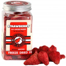 Kiwi Walker Snacks Strawberry 25g - 100% prírodná pochúťka pre psov, mrazom sušená jahoda