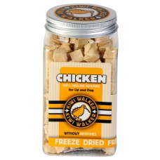Kiwi Walker Snacks Chicken 80g - 100% kuracie, mrazom sušené, prírodné maškrty pre psov a mačky