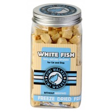 Kiwi Walker Snacks White Fish 60g - 100% ryba, lyofilizovaná, prírodné maškrty pre psov a mačky