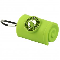 Kiwi Walker Waste Bag Holder - nádoba na vrecká pre psov + 2 rolky sáčkov - Zelená
