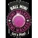 Kiwi Walker Let's Play Ball Pink - loptička pre psa, ružová - Mini