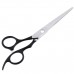 Jargem Lefty Straight Scissors 6" - rovné, ľavoruké nožnice na ošetrovanie s ergonomickou rukoväťou