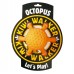 Kiwi Walker Let's Play Octopus Orange - pes aport, vtipná oranžová chobotnica - Maxi