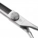 Jargem Mat Brilliant Blenders 6,5" - elegantné jednostranné riedidlá, ozdobná skrutka s diamantmi, 45 zubov