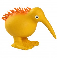 Kiwi Walker Whistle Figúrka oranžová – pisklavá hračka pre psa, Funny Orange Bird – S