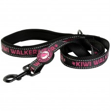 Vodítko na psa Kiwi Walker Pink 150cm - odolné, reflexné vodítko pre psa - S.