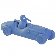 Kiwi Walker Racing Bugatii - pískacia hračka pre psa, modrý pretekár