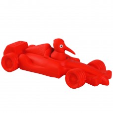 Kiwi Walker Racing Formula - pískacia hračka pre psa, červený pretekár