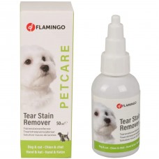 Flamingo Tear Stain Remover 50ml - prípravok na odstránenie zafarbenia pod očami, pre psov a mačky