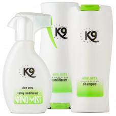 K9 Aloe Vera + Nano Mist - sada kozmetiky pre starostlivosť o zvieratá s citlivou pokožkou