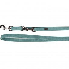 Flamingo Training Leash Delu Green - odnímateľné vodítko pre psa, vyrobené z ekokože, zelené, 205 cm Flamingo Training Leash Delu Green - odnímateľné vodítko pre psa, vyrobené z ekokože, zelené, 205 cm