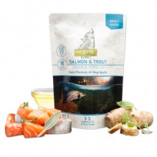 Isegrim Roots Adult Salmon & Trout - mokré, bezobilné krmivo pre dospelých psov s lososom a pstruhom, 410 g