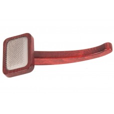 Maxi-Pin Slicker Brush Small - malá, pevná kefa na pudla s pohodlnou rukoväťou, vyrobená z bukového dreva