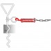 Flamingo Safety Spring - kovový tlmič na kôl pre psa Flamingo Safety Spring - kovový tlmič na kôl pre psa