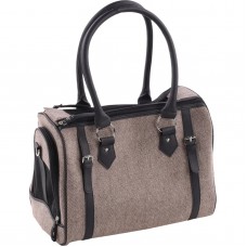 Flamingo Tatjana Carry Bag - elegantná taška pre psa, mačku, do 4 kg, 37x24x31cm - hnedá