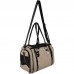 Flamingo Tatjana Carry Bag - elegantná taška pre psa, mačku, do 4kg, 37x24x31cm - hnedá