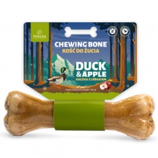 Pokusa Duck&Apple žuvacia kosť - hovädzia kosť pre psov s kačicou a jablkom - M