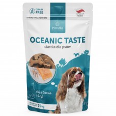 Pokusa Natural Oceanic Taste 70g - bezobilné maškrty pre psov, s lososovým olejom a krillom