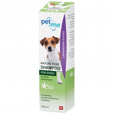 Pet + Me Nature Pure Shampoo Lavender Scent 100 ml - prírodný šampón pre psov na olejovej báze, vôňa levandule, koncentrát 1:5