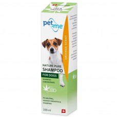 Pet+Me Nature Pure Shampoo Orange Scent 100 ml - prírodný šampón pre psov na olejovej báze, pomarančová vôňa, koncentrát 1:5