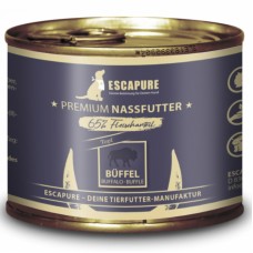 Escapure Topf Büffel - mokré krmivo pre psov, byvol, hovädzie mäso so zeleninou - 200g