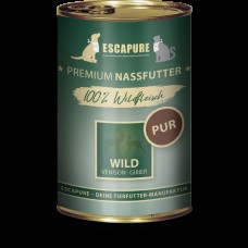 Escapure Wild Pur - mokré krmivo pre psov a mačky, 100% zverina - 400g