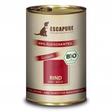 Escapure Rind Bio 400g - ekologické, mokré krmivo pre psov, hovädzie mäso so zeleninou a bylinkami