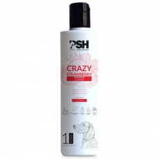 PSH Daily Beauty Crazy Strawberry Shampoo 300 ml - vegánsky šampón na krátku srsť psov a mačiek, s biotínom