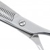 Excalibur nožnice Silver Delta 6" - profesionálne japonské oceľové stenčovacie rúrky, 30 zubov
