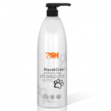 PSH Black & Grey Enhancing Shampoo 1L - šampón na čiernu a tmavosivú srsť psov