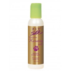 Pet Silk Brazilian Keratin Oil 118ml - hydratačný a vyhladzujúci olej s keratínom, pre suchú srsť psov a mačiek