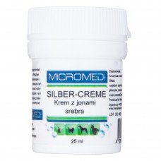 Micromed Vet Silver Creme - liečivý krém pre zvieratá, s iónmi striebra a extraktom z nechtíka lekárskeho - Kapacita: 25ml