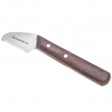 Groomer.dk Ergo Stripping Knife - profesionálny klasický zastrihávač s drevenou rukoväťou - Fine