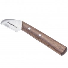 Groomer.dk Ergo Stripping Knife - profesionálny klasický zastrihávač s drevenou rukoväťou - Super Fine