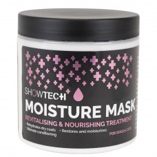 Show Tech+ Moisture Mask 500ml - revitalizačná a hydratačná maska pre psov a mačky, suchú, krehkú a poškodenú srsť, koncentrát 1:10