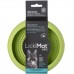 LickiMat Ufo - gumená miska na lízanie pre psa a mačku, s prísavkami - Zelená