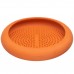 LickiMat Ufo - gumená miska na lízanie pre psa a mačku, s prísavkami - Orange