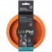 LickiMat Ufo - gumená miska na lízanie pre psa a mačku, s prísavkami - Orange
