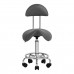 Activ 6001 Grey - pohodlná stolička na úpravu s profilovaným sedadlom a operadlom, šedá