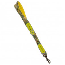 Coralpina Powermix Leash Veľkosť 9-10 - ľahké športové vodítko pre stredne veľkého psa, dĺžka 50cm - Žlté