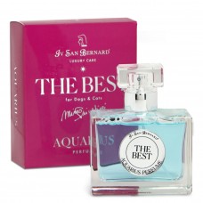 Iv San Bernard The Best Aquarius Parfume 50ml - pánsky parfum s vôňou pižma, citrónu a levandule pre psov a mačky, bez alkoholu