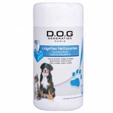 Dog Generation čistiace obrúsky 100ks. - vlhčené obrúsky pre psov a mačky, univerzálne a biologicky odbúrateľné
