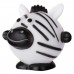 JK Animals Vinyl Ball Zebra 10cm - gumená loptička pre psa s trubičkou v tvare zebry