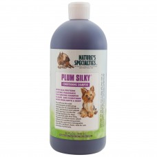Nature's Specialist Plum Silky Shampoo - výživný šampón s hodvábom pre psov a mačky, koncentrát 1:24 - 946 ml