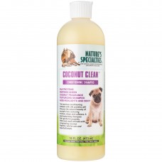 Nature's Specialties Coconut Clean Shampoo - textúrujúci šampón s hodvábom pre psov a mačky, koncentrát 1:16 - 473 ml