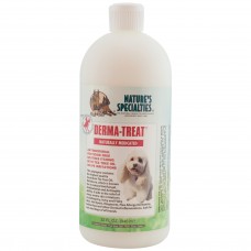 Nature's Specialties Derma-Treat Shampoo - Antibakteriálny šampón proti svrbeniu pre psov a mačky, koncentrát 1: 6 - 946 ml