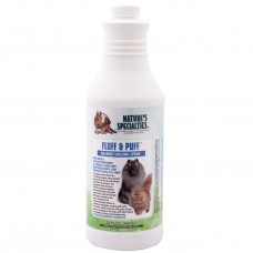 Nature's Specialties Fluff & Puff Spray - bezoplachový hydratačný kondicionér pre psov a mačky - 946 ml