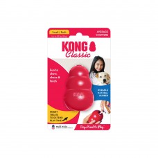 Kong Classic - gumená hračka pre psa, originál, červená - S, 8 cm